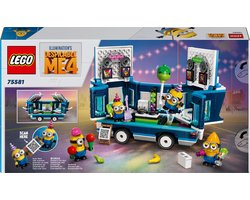 LEGO Moi, moche et méchant 4 - Le bus de la fête musicale des Minions - 75581 Image